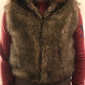 H&M Faux Fur Vest